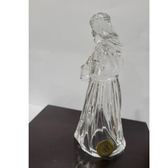 Vintage Princess House 24% Lead Crystal King Gaspar Christmas‎ Nativity PH Stamp - Picture 4 of 12